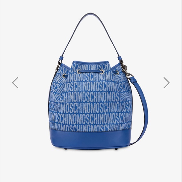 Moschino denim bucket bag - Picture 3 of 4